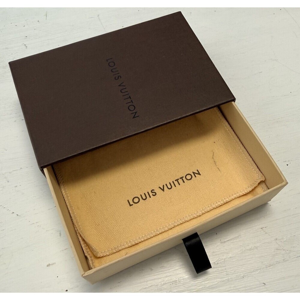 Authentic Louis Vuitton Small Drawer Gift Box & Dust Bag Set Luxury Packaging
